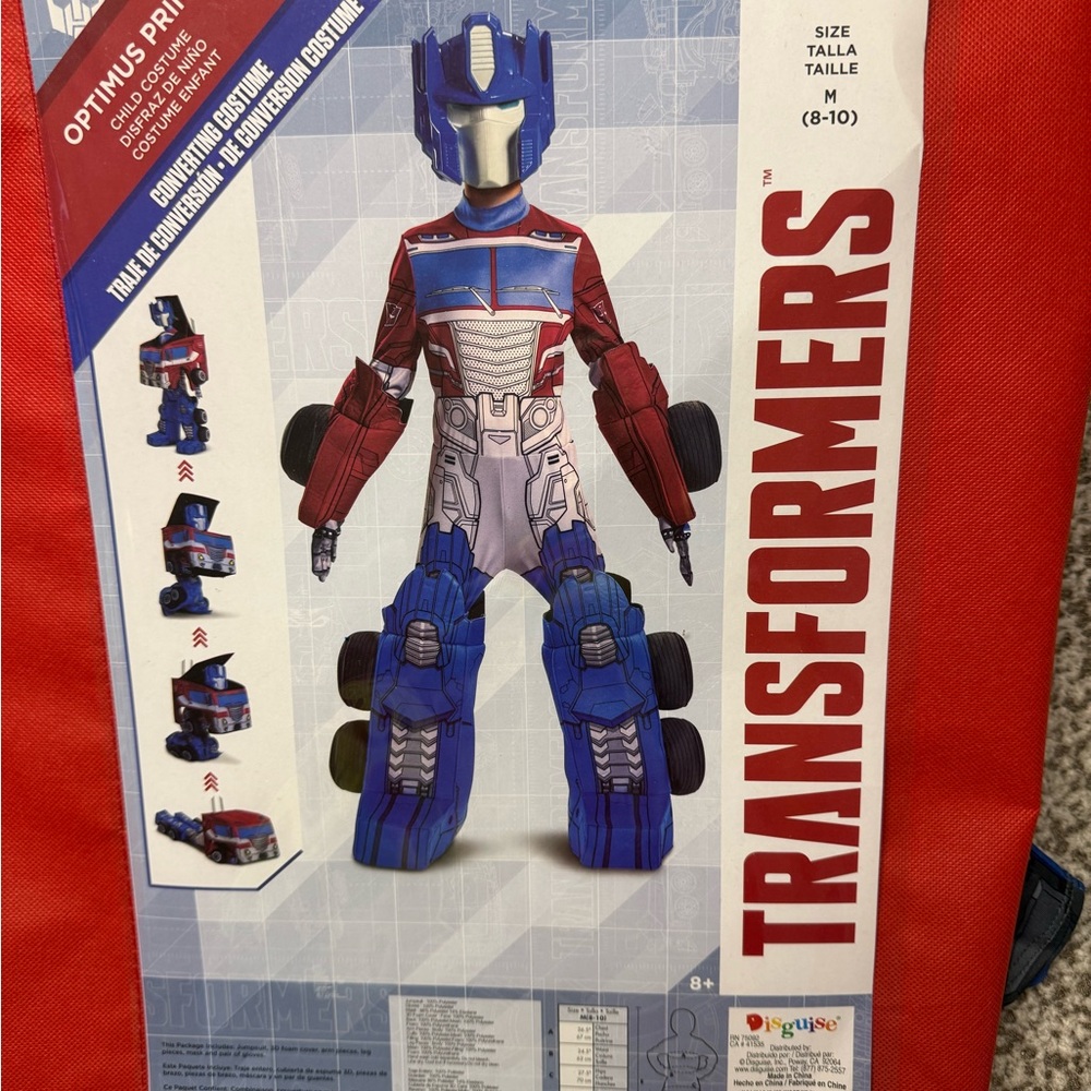 Disguise Red and Blue Action Figure Playset